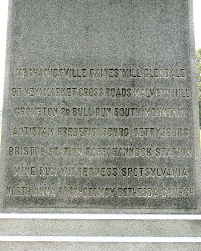 2nd Pennsylvania Reserves Monument