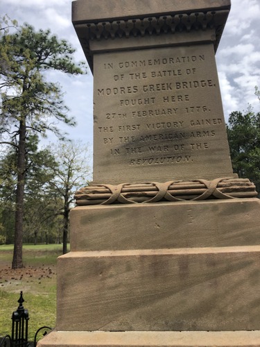Rear of the Grady Monument