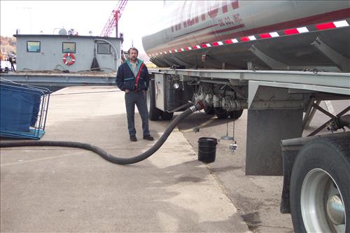 Fuel Transfer on ISRO with MV-Ranger 3 and fuel barge