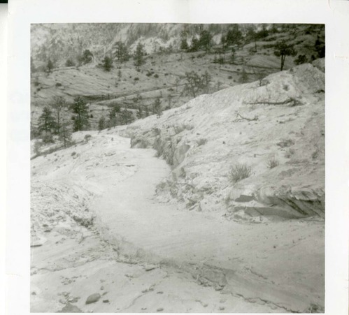 General view of the East Rim trail.