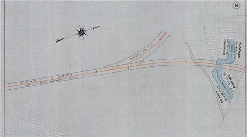 52413.LK--Property Map--Sussex Railroad Company--Waterloo to Cranberry Lake, NJ