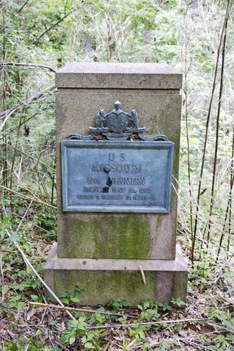 8th U.S. Missouri Infantry Position Marker