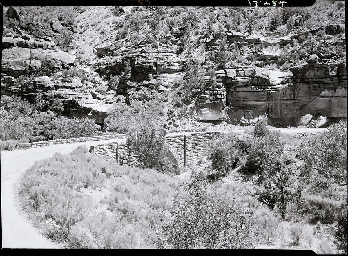 The Pine Creek Bridge.