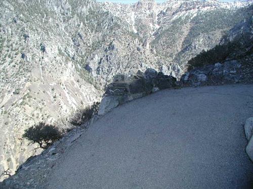 fy06 Rehab cave trail for visitor safety