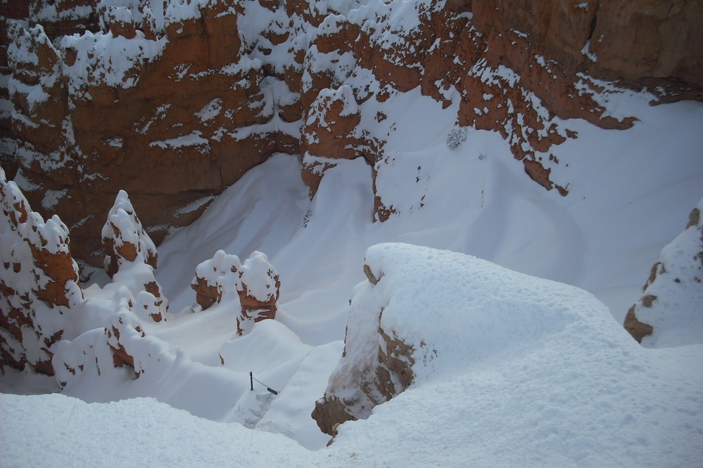 Upper Wall Street Side of Navajo Trail (closed)