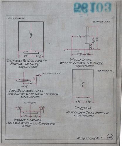 56103.LB--clearance sketches--Structures less than 8 feet from center line of track or less than 22 feet above top of rail [Group 07]