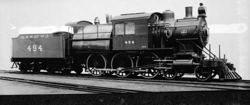 Central Railroad of New Jersey no. 494 [4-6-0]