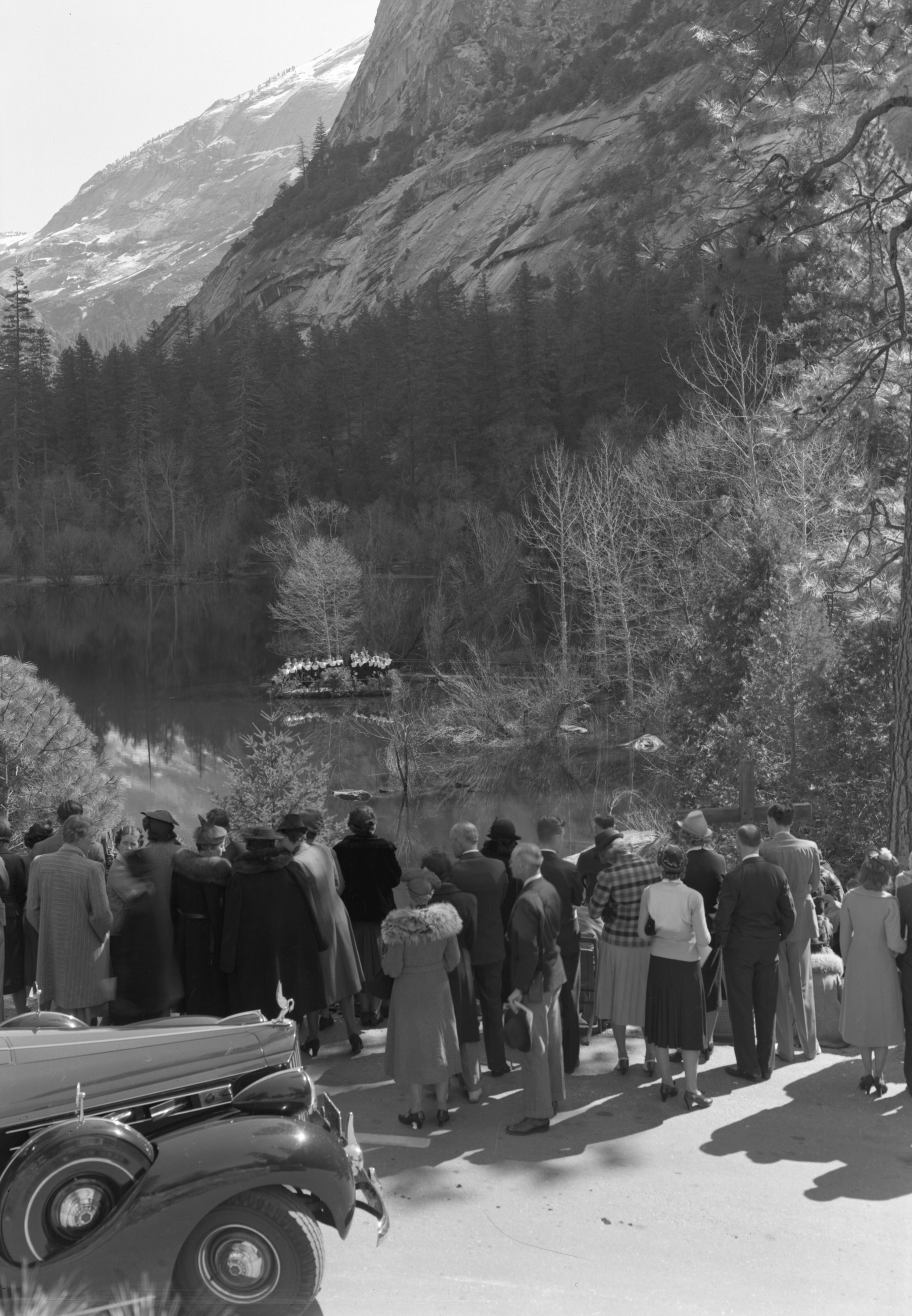 Easter Sunrise Service at Mirror Lake.