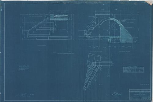 20040.BL--West of Johnsonburg, NJ--Arch bridge no. 15.26 over highway and creek [Set of 5] [1908]