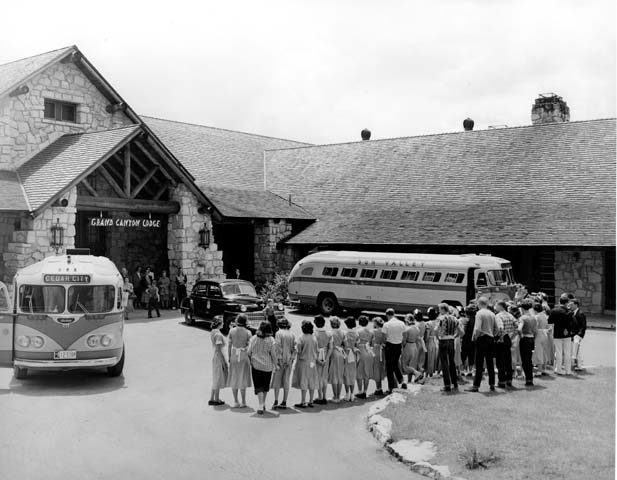 01895 Grand Canyon Historic_ North Rim Lodge Singers c. 1949