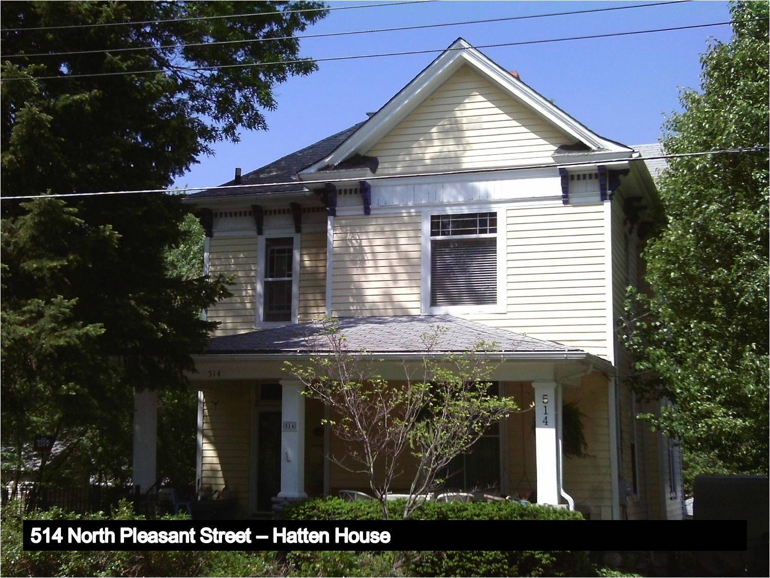 Image of the Queen Anne-style Hatten House.