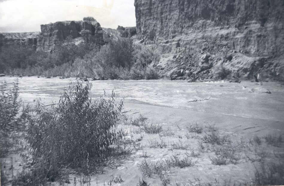 Chaco Wash Immediately After Rain