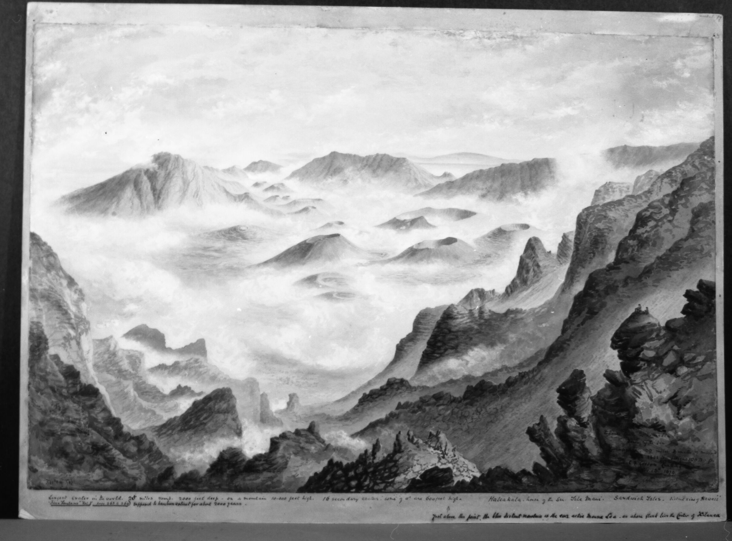 Haleakala, Isle Maui, Hawaii. Museum Cat. No. 6315. Painted November 1879.