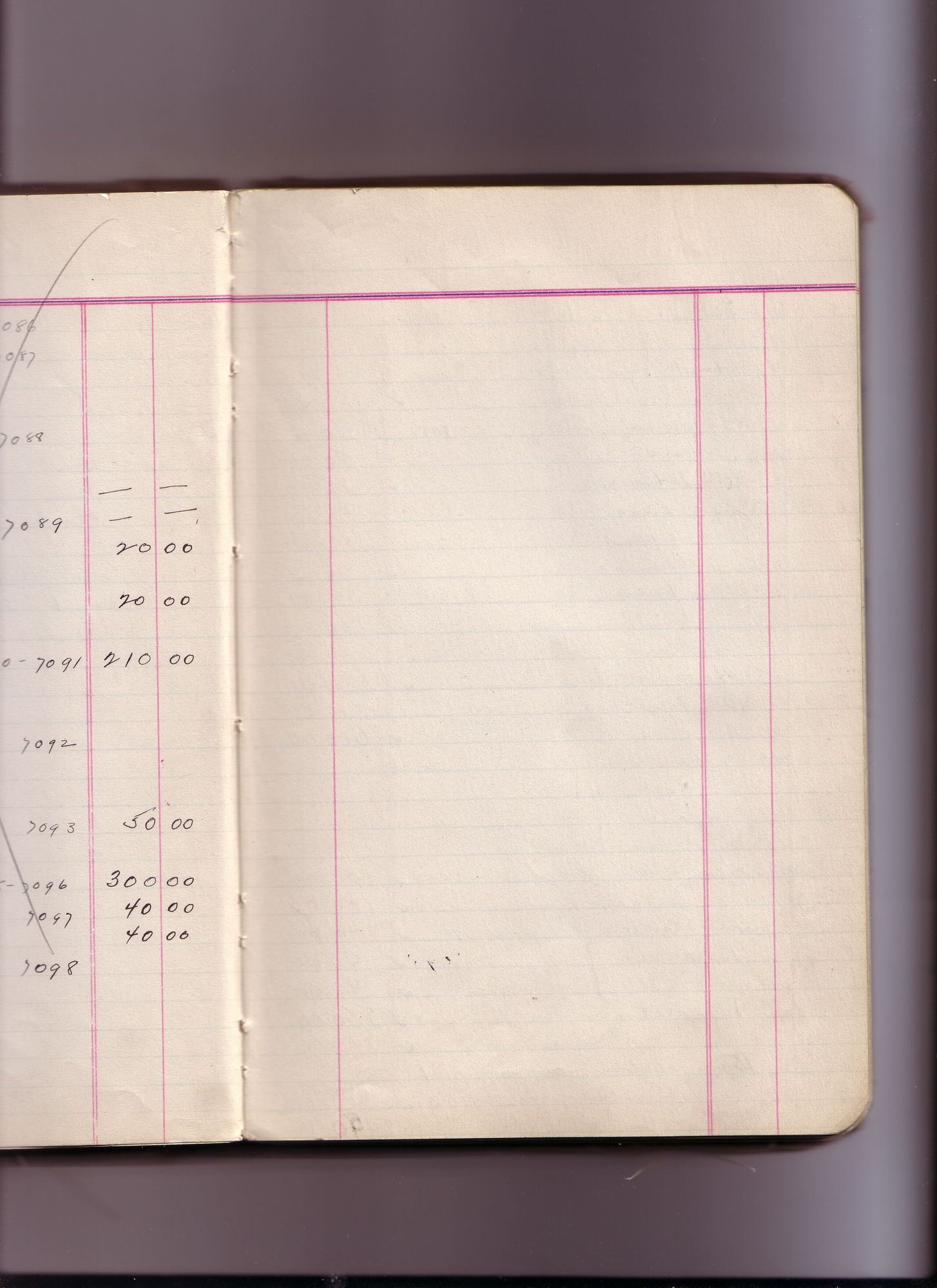 Thomas Edison's New York City Recording Studio Cash Book 16 (of 21), Image 195 (of 305).