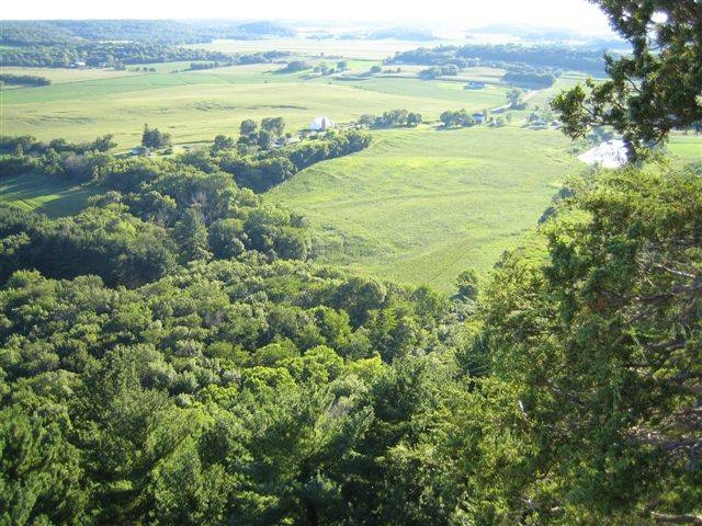 Hikers can see for miles from the top of Gibralter Rock in north of Lodi in Columbia County.