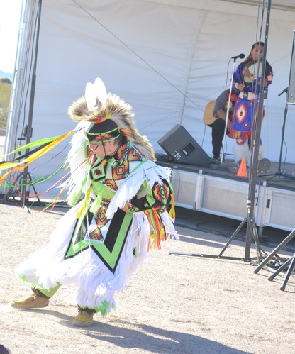 Fancy dancer at 2011 Music Fest