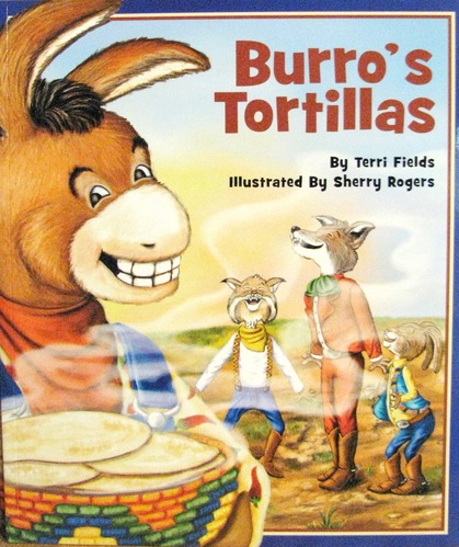What do you get when you cross The Little Red Hen with a burro and his friends? Burros Tortillas! In this humorous Southwestern retelling of a childhood favorite, Burro finds it difficult to get any help from his friends as he diligently works to turn corn into tortillas. In addition to its Southwestern flavor, the delightful story imparts an accurate picture of the traditional way that tortillas are made. A Spanish/English glossary and a simple recipe for making tortillas are included in the For Creative Minds section.