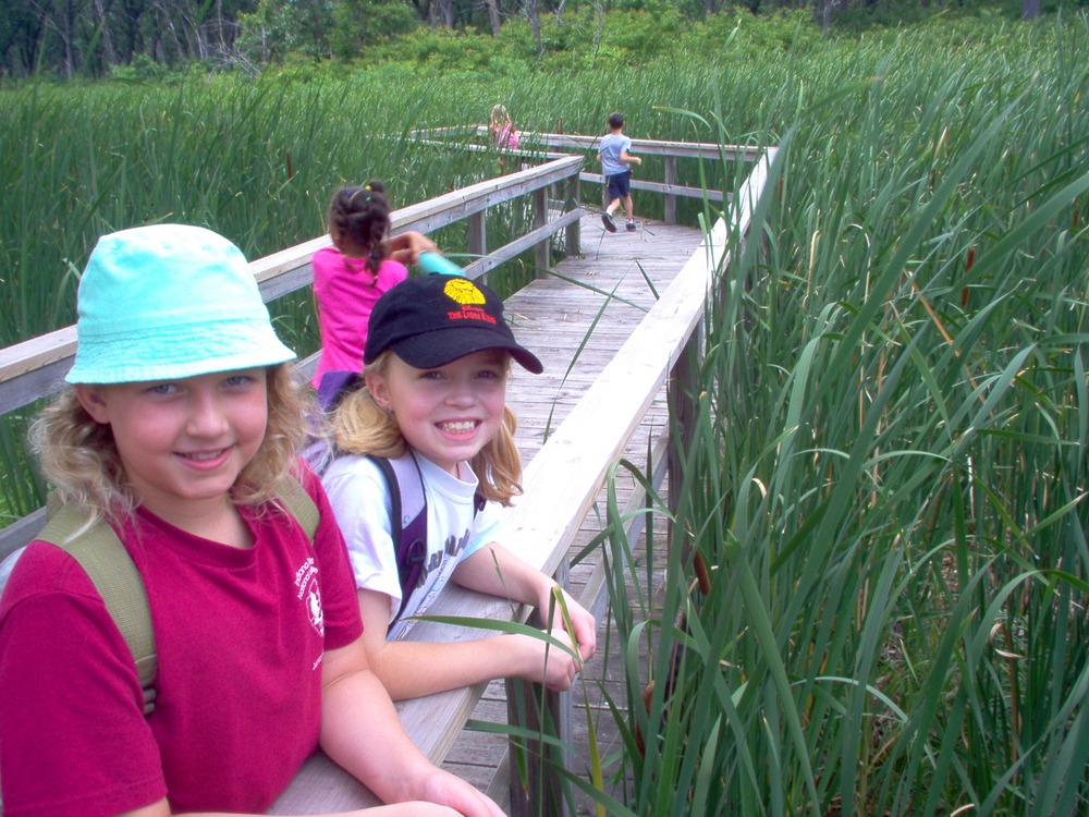 ParKids exploring the Miller Woods ecosystem.