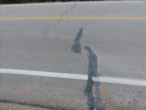 BADL-Loop Road Frost Heaves and Sunken Areas