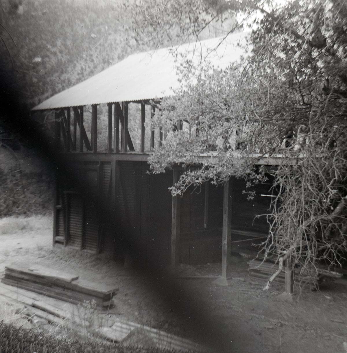 Birch Creek Horse Barn.