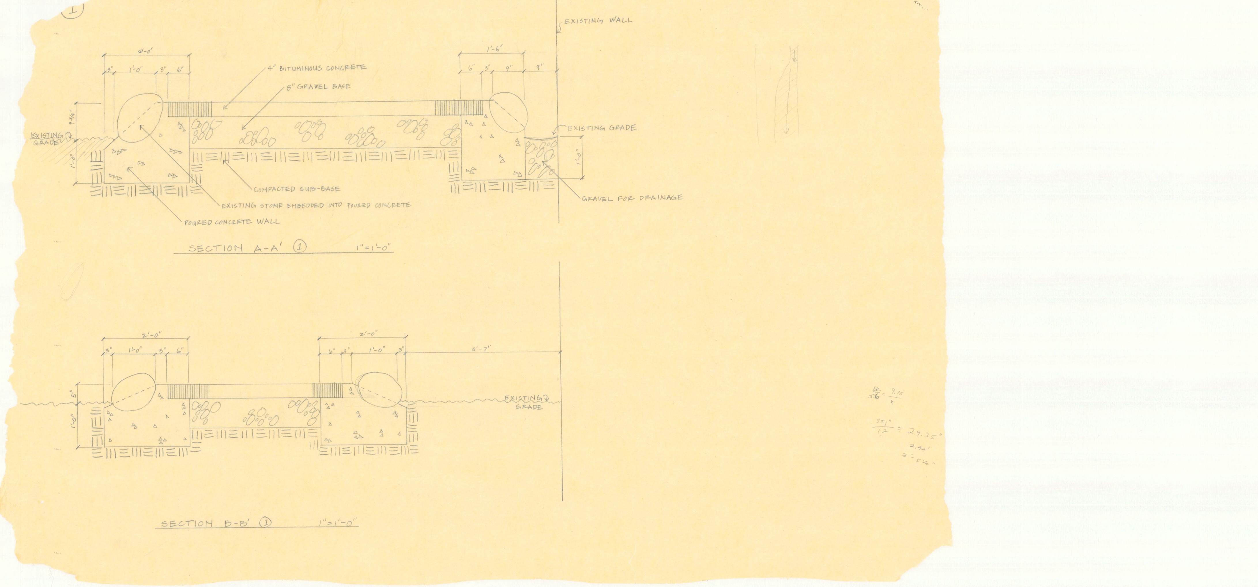 Section A-A, B-B - 1