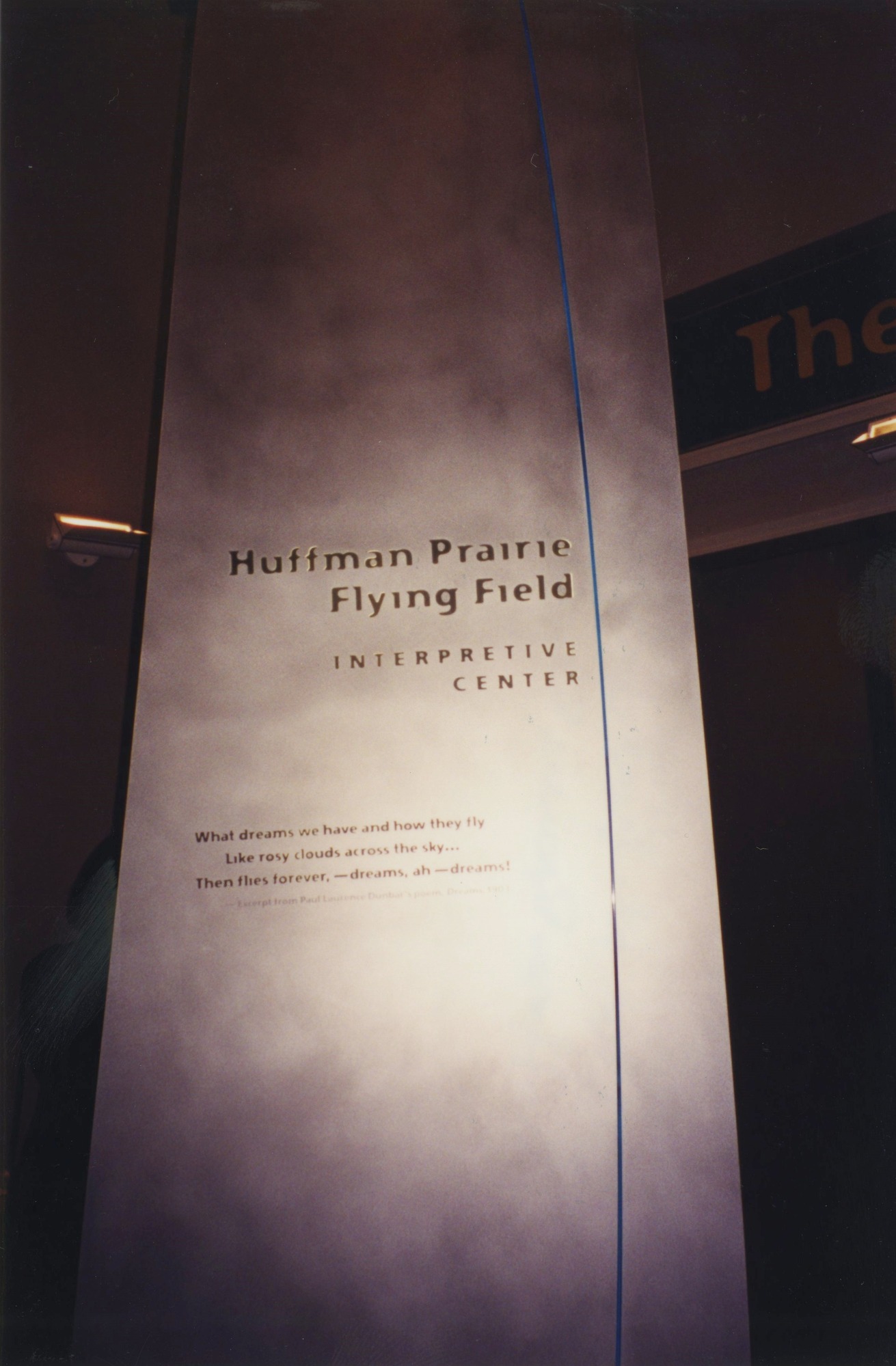 exhibit panel