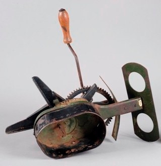 Hand centrifugal seeder