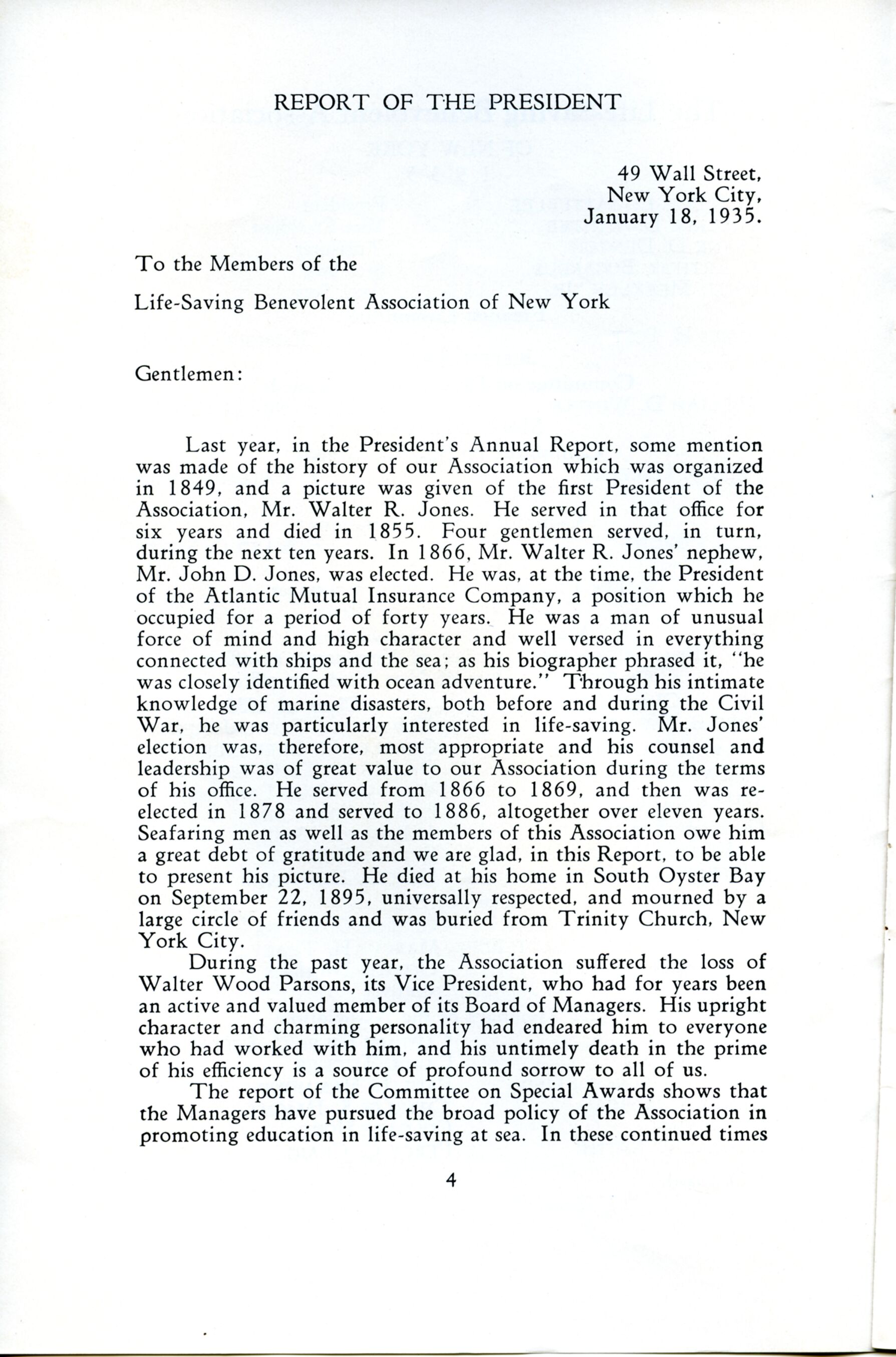 Booklet, Life-Saving Benevolent Association, 1934 p.5.tif