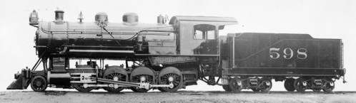 Southern no. 0598 [2-8-0 [B.C.]]