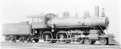 Michigan Central no. 0512 [4-6-0]