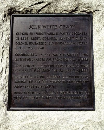 Brigadier General John Geary Statue