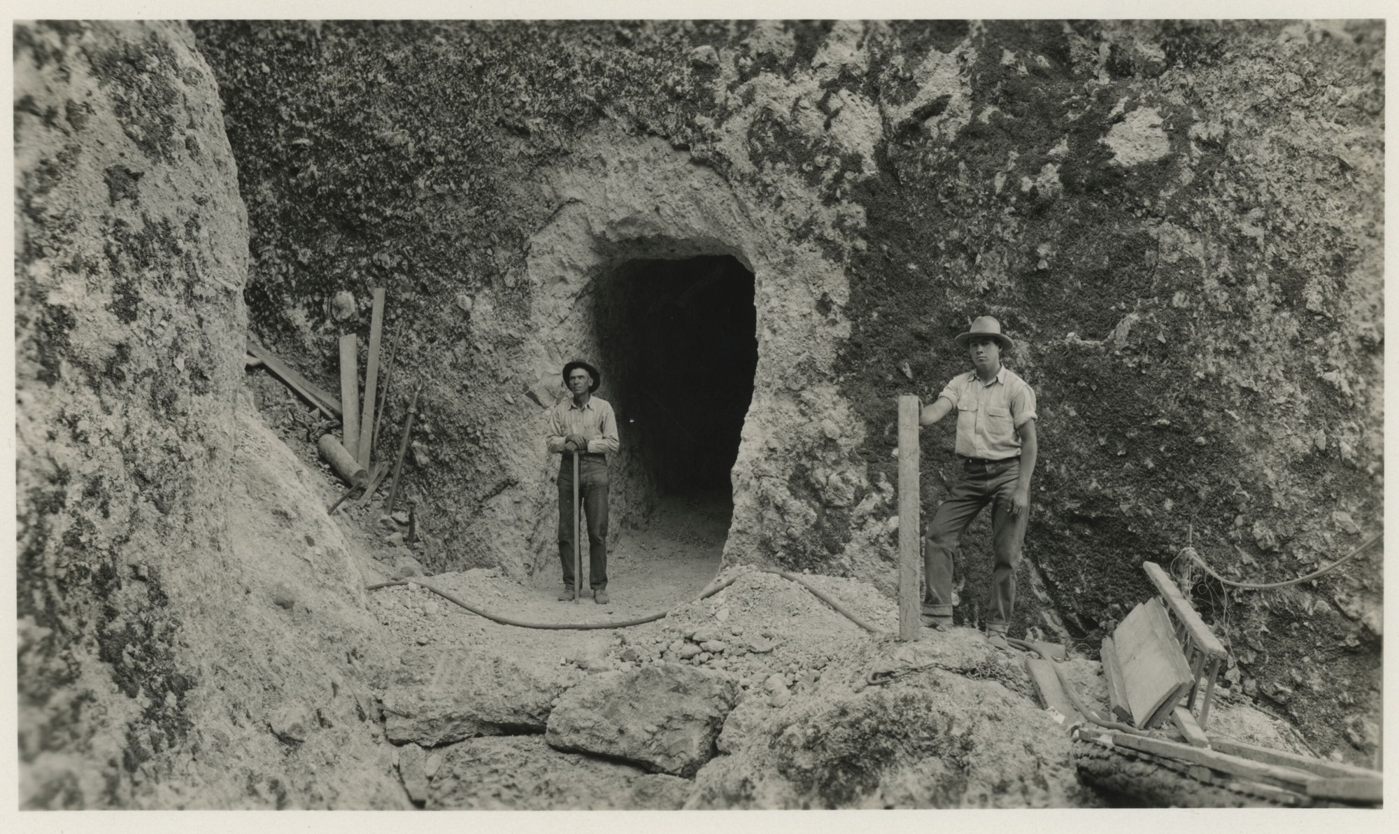 High Peaks Tunnel Construction