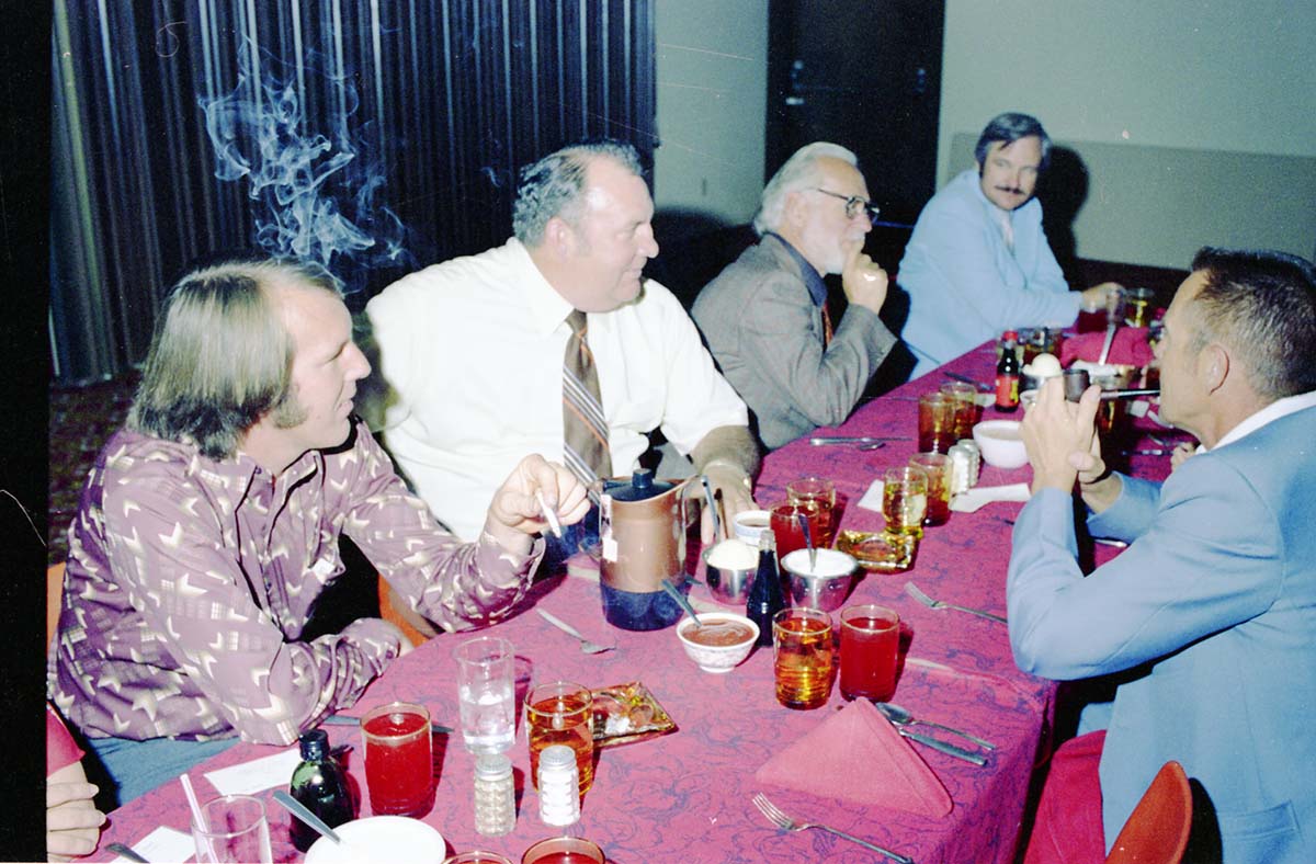 Color Photos of John Lancaster's farewell party at Elks Club in St. George, Utah.