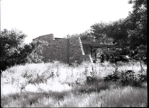 Standard Stations, Inc. service station located near South Campground in the park.