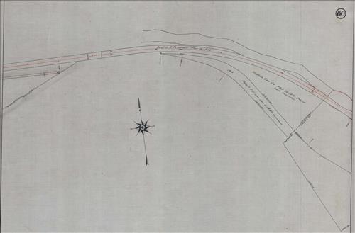52433.LK--Property Map--Morris and Essex Railroad--Mount Tabor to Dover, NJ