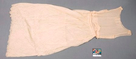 Cotton wedding dress