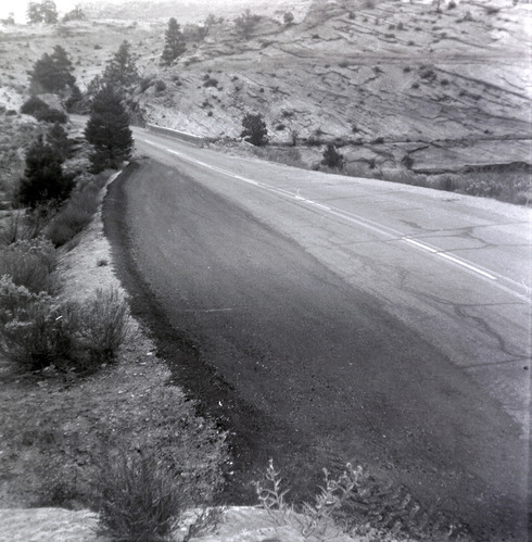 East side road repair and turn out construction.