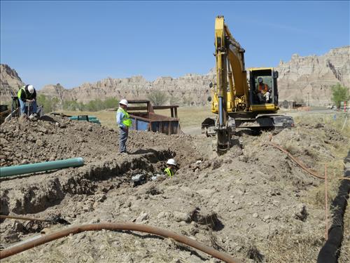 BADL: MATOC Sanitary Waste Lines at Cedar Pass