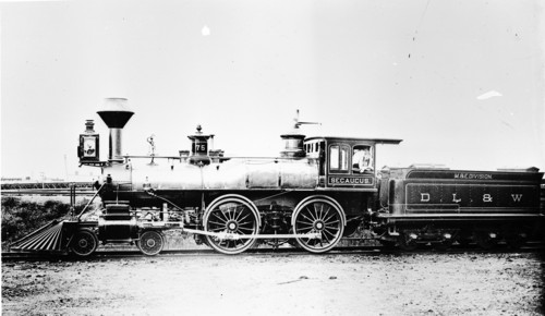 Delaware, Lackawanna & Western no. 0075 [4-4-0] Secaucus