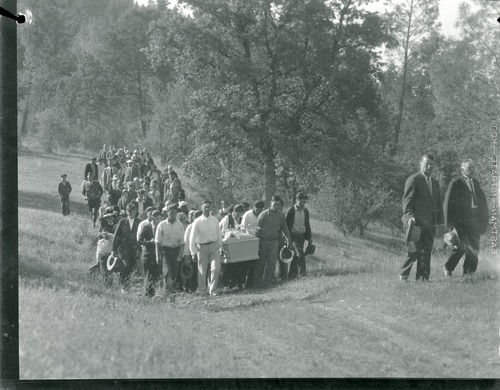 Maria Lebrado's funeral.