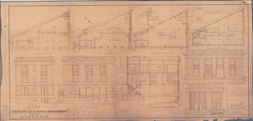 59036.BG--Scranton Station and Railway Express Building [Group 2]