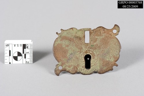 Brass Lock Faceplate