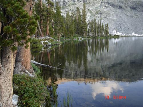Volcanic wildfire in Kings Canyon backcountry, Sequoia and Kings Canyon National Parks, July 2005