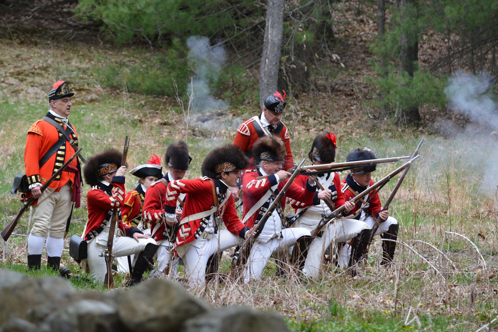 British preparing to fire