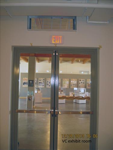 Visitor Center Exhibit Room December 2013