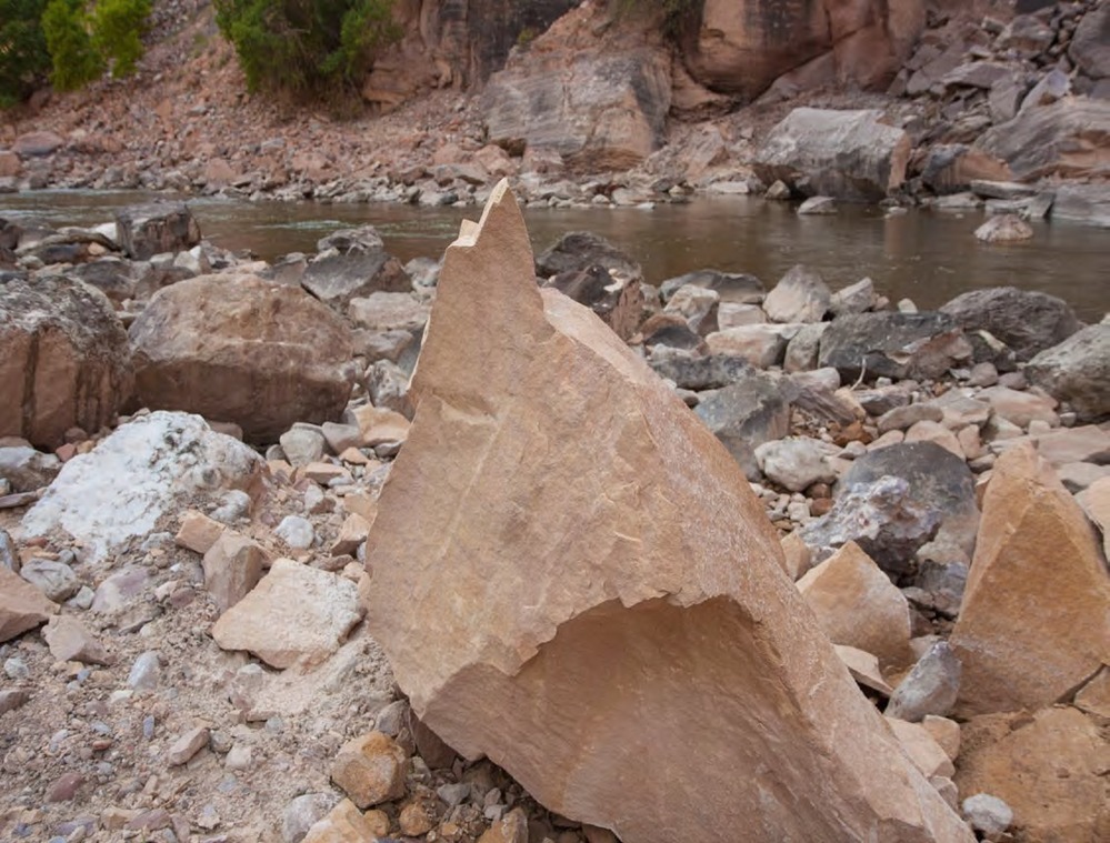 A sharp addition to Warm Springs Rapid.