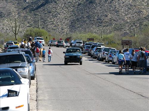 Douglas Spring Trailhead Parking