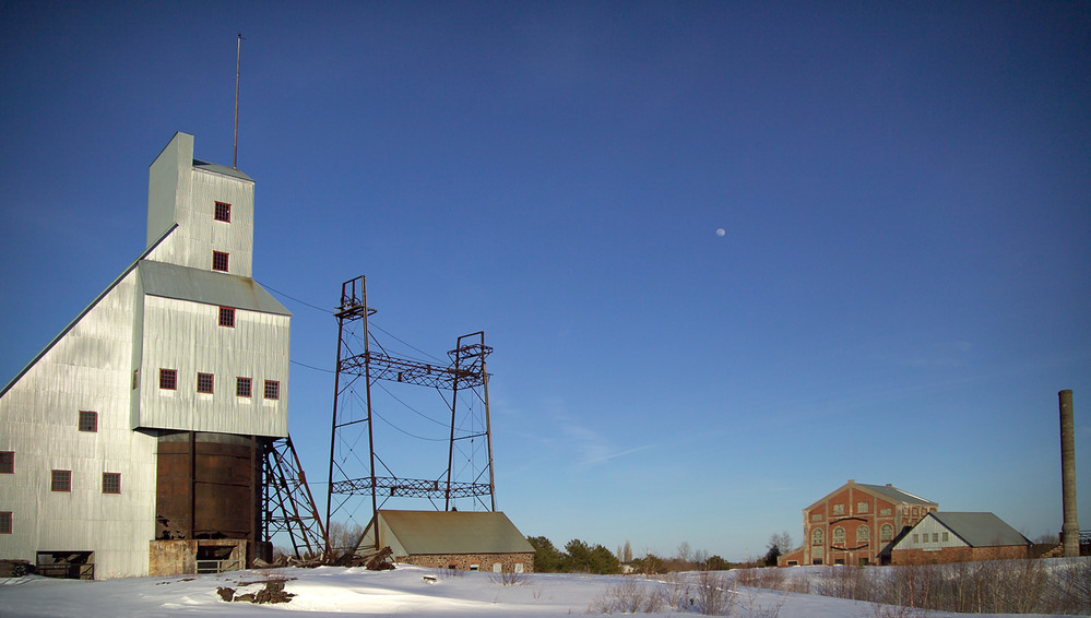 Quincy Mine in Winter