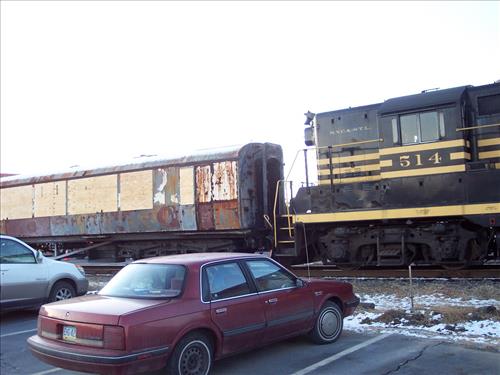 Move of British Great Railway Coach
