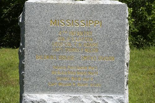 4th Mississippi Infantry Monument